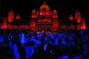 A memorable  performance by a music legend at Umaid Bhawan Palace gardens